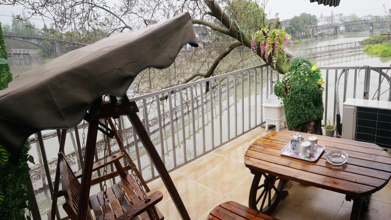 Wuzhen Helan Bridge Inn Tongxiang Exterior foto